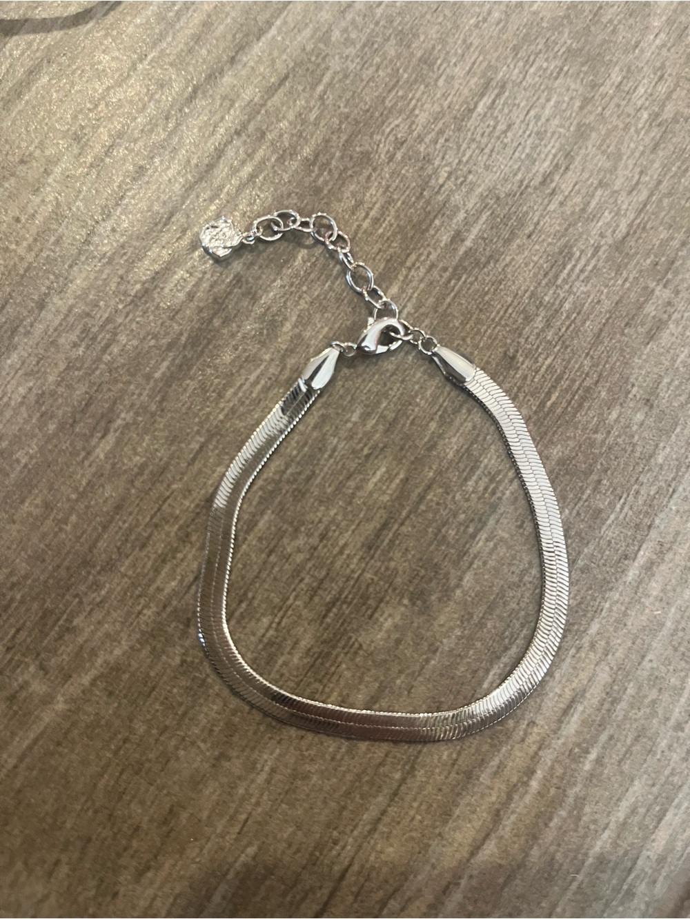 Kendra Scott Silver Herringbone Bracelet